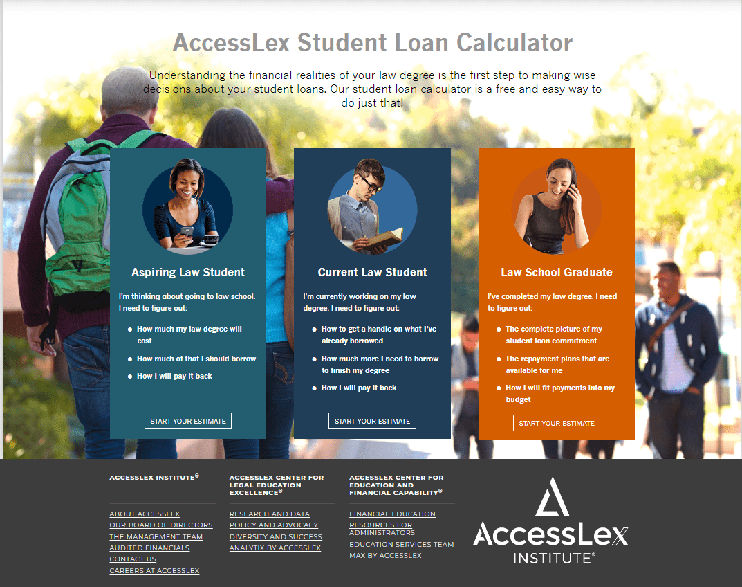 accesslex-student-loan-calculator